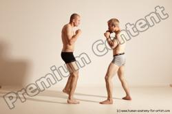 Kickbox reference poses